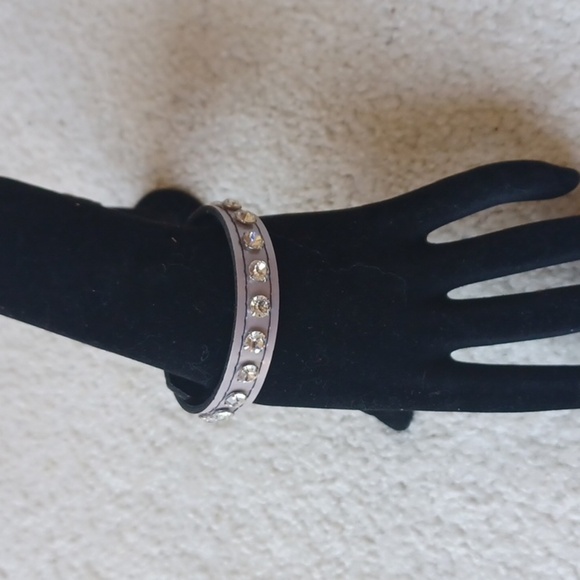 Gothic Rhinestone Choker Bracelets Watch - Picture 7 of 12